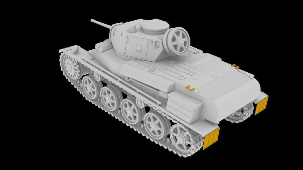 IBG Swedish Light Tank Stritzvagun Plastic Model PB72035 1/72 M40/K (Tank)