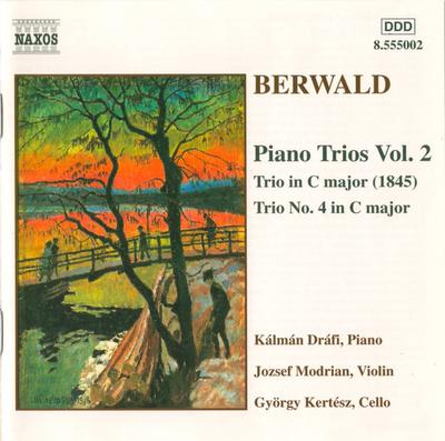 CD FRANZ BERWALD / DRÁFI KÁLMÁN, MODRI - Klaviertrios Vol. 2 8555002 Naxos 2000 Japan Klassisch Gebraucht