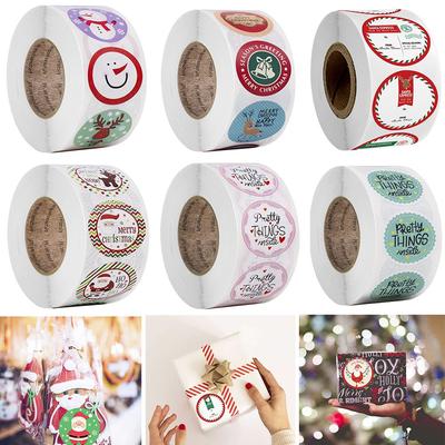 Envelope Packaging Baking Sign Adhesive Label Seal Sticker Christmas Stickers Pretty Things Inside