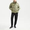 Li Ning Wade Series Loose Warm Stand Collar Cotton Jacket Winter Men Jacket Deep-Moss-Green AJMQ021-3