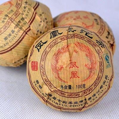 Premium Yunnan Puer-Tee, alte Teebaummaterialien, reifer Pu-Erh-Tuocha-Tee, 100 g/Beutel