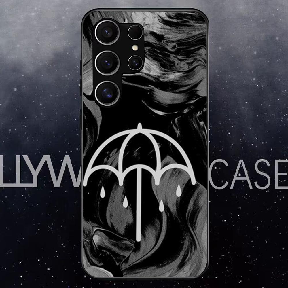 BAND Bring Me The Horizon Phone Case For Samsung S25 Edge Ultra S23 S22 S21 S20 Ultra Plus S24 Fe A54 A53 A25 Glass Cover
