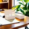 Dustproof Flushable 1pc Sealed Wipes Dispenser Easy To Clean, Space Saving for Desk, Office, Kitchen, Bathroom Vanity