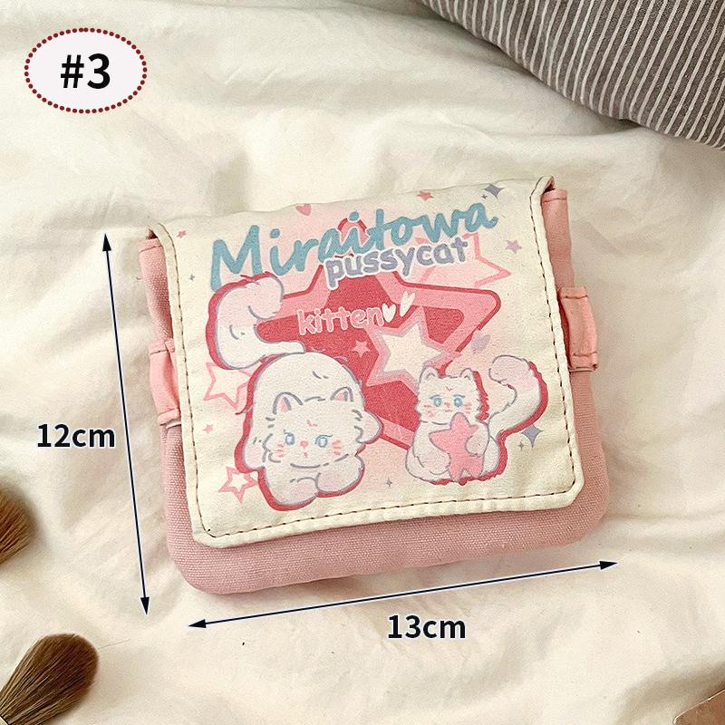 Women Travel Mini Sanitary Napkin Tampon Storage Organizer Small Sanitary Napkin Bag Make Up Coin Money Lipstick Storage Pouch