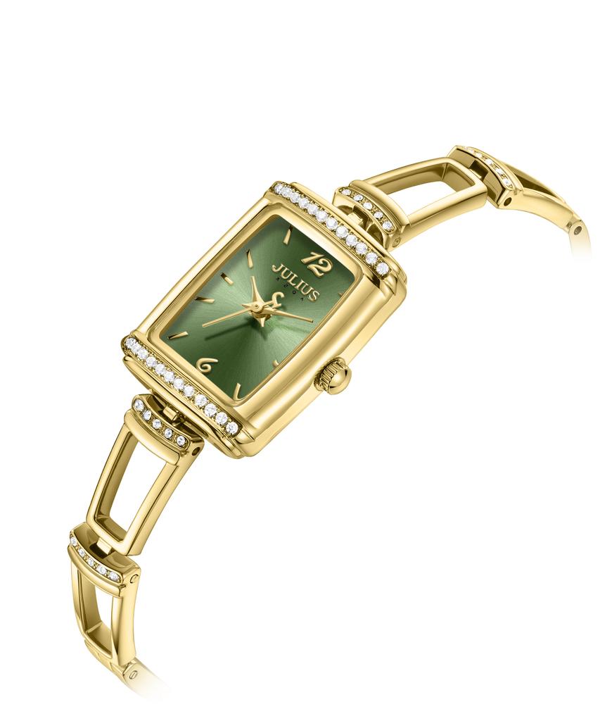 Jyullieoseu Ja-1565 Square Women'S Metal Watch