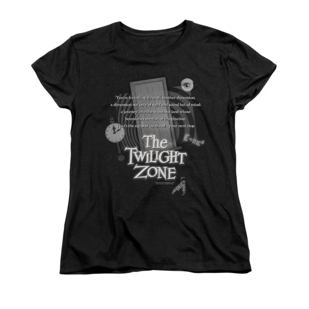 The Twilight Zone Monologue Women s T Shirt Vintage Logo Licensed S-2XL Tee L