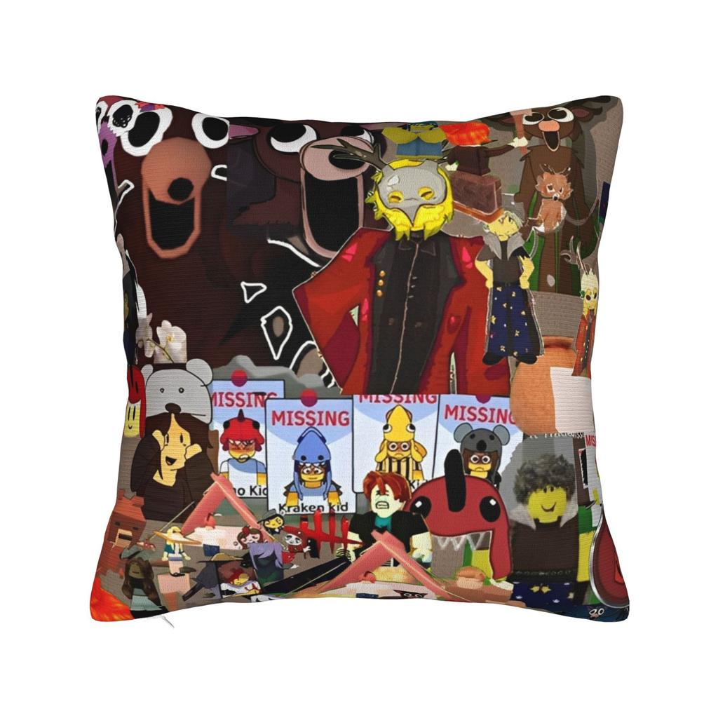 99 Nights In the Forests Pillowcases Merch Printing Cushion Cover Decoration Pillow Case Cover Chair Multi Size