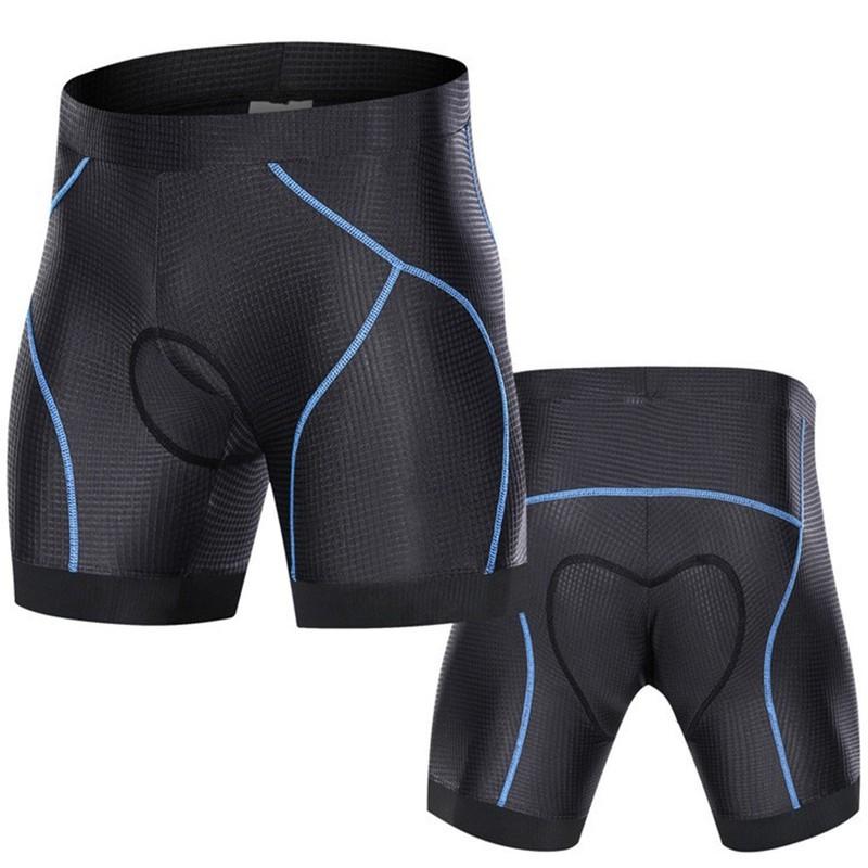 Mens Cycling Shorts With Gel Pad Quick-Dry Bike Underwear Road Mountain Riding Large Size