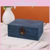 Wooden Organizer Desktop Box With Lid For Home Office Accessories Gift Storage