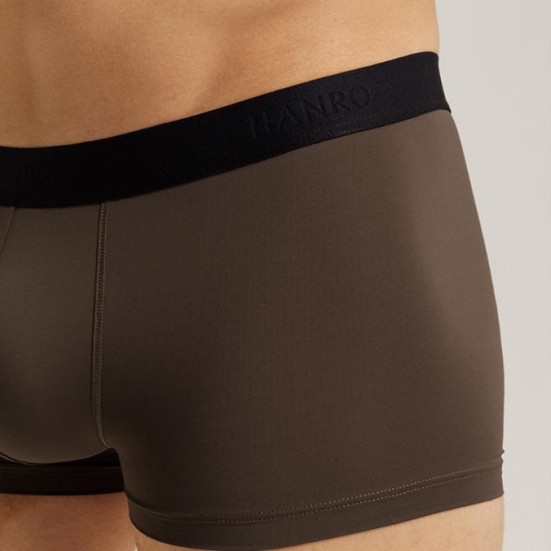 Hanro Micro Touch Boxer Briefs  73107 Wood 