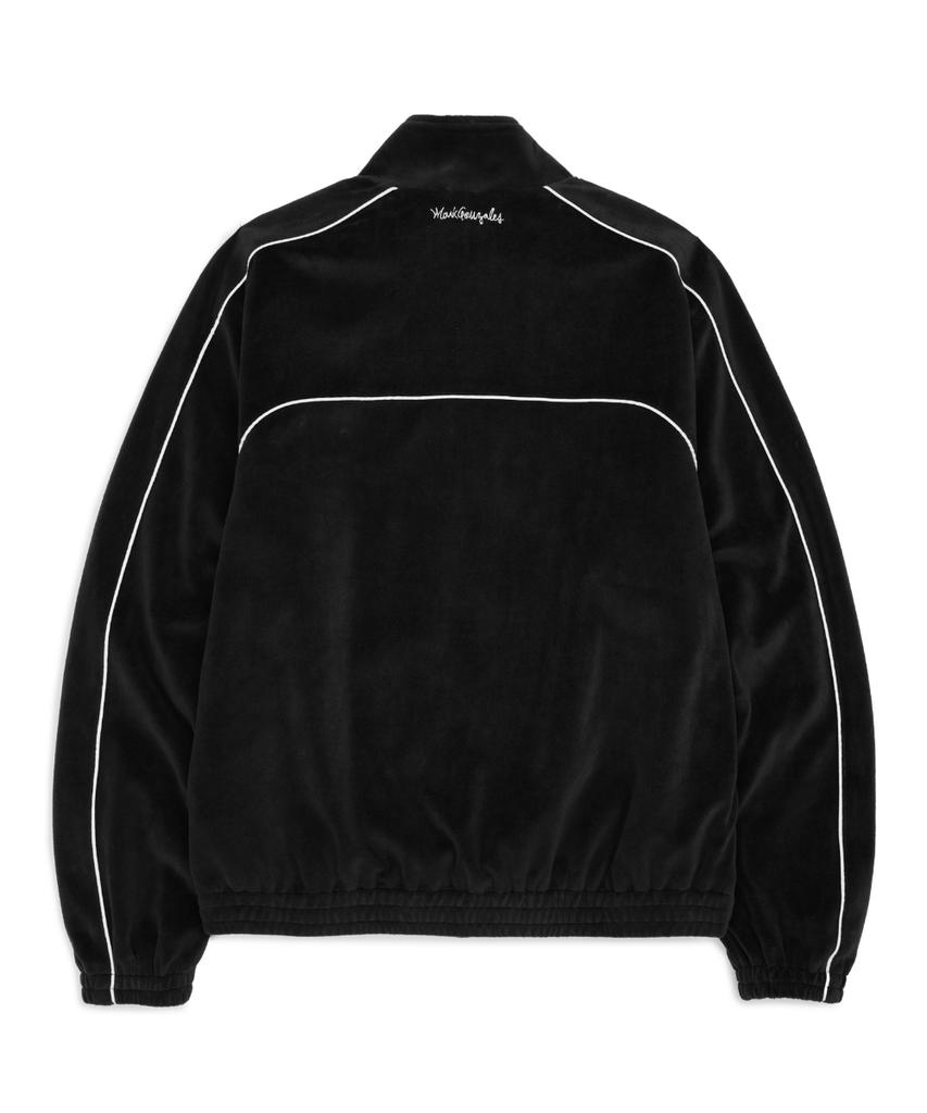 Mark Gonzales Angel Velvet Track Jacket - Black