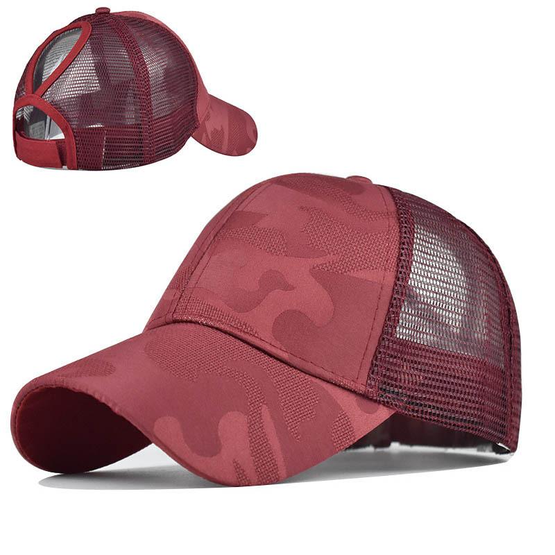 Creative Womens Camouflage Baseball Cap With Breathable Acrylic Material For Outdoor Casual Wear