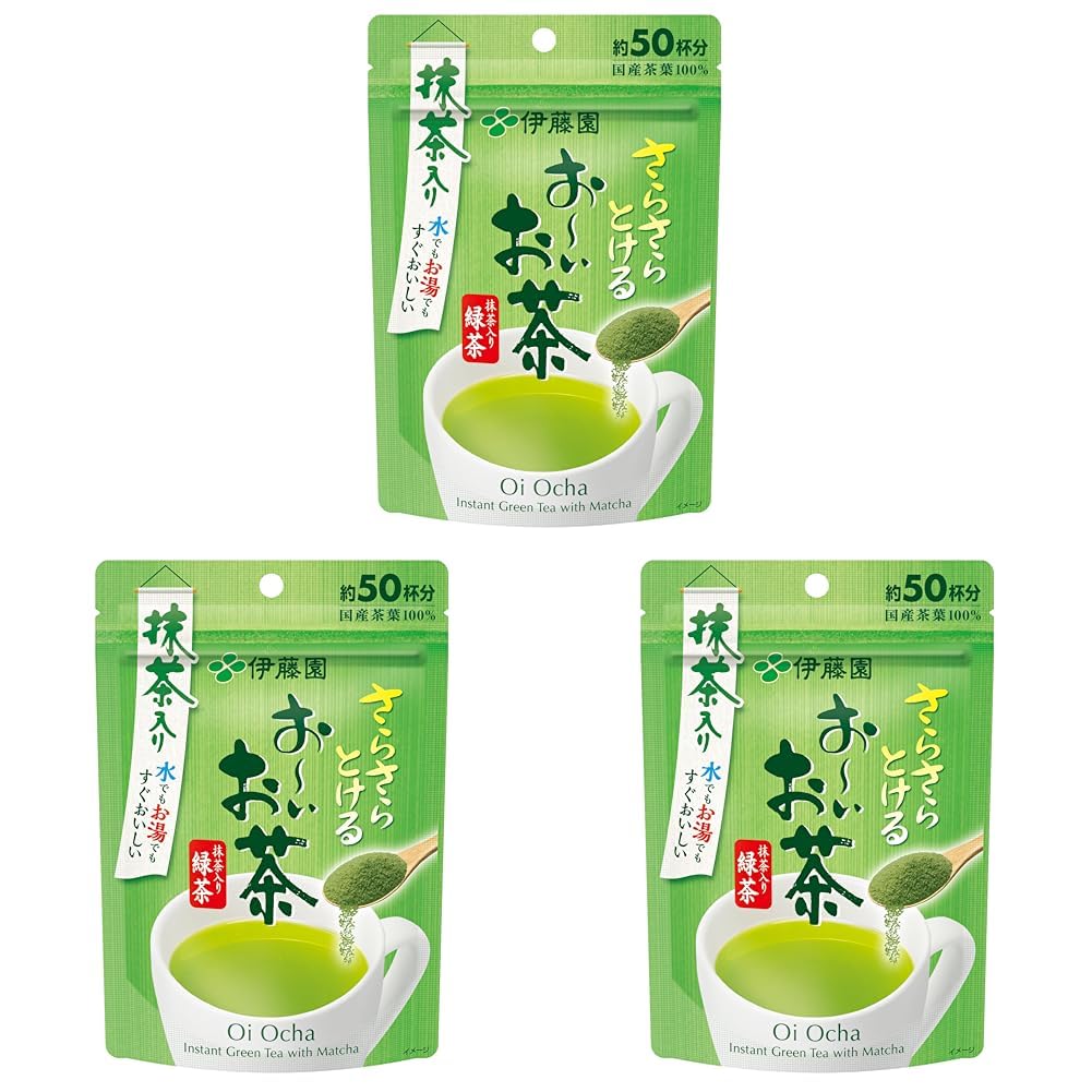 Itoen Oi Ocha Matcha Green Tea Powder 40g Zip Lock Bag ( 3)