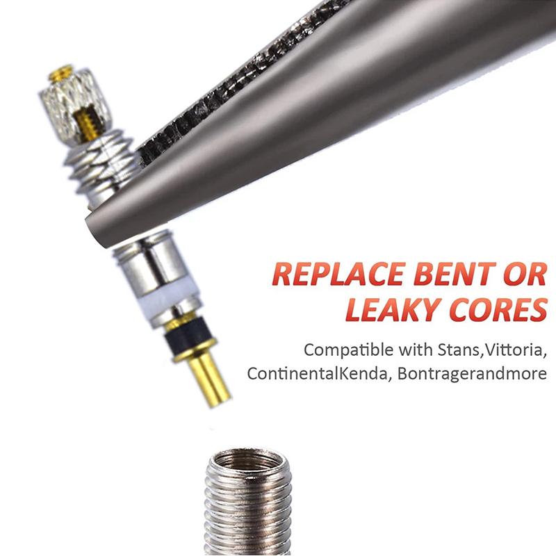 10PCS Bicycle Valve Core Stem Presta Style Tyre Valve Core For Tubeless Road Bike MTB Bike Fren for Bicycle MTB/Road Bike