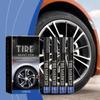 Pack Of 4 Waterproof Tire Labeling Marker Pens Stamps High Capacity Long Lasting Tire Paint For Car Motorcycle Bike Tire