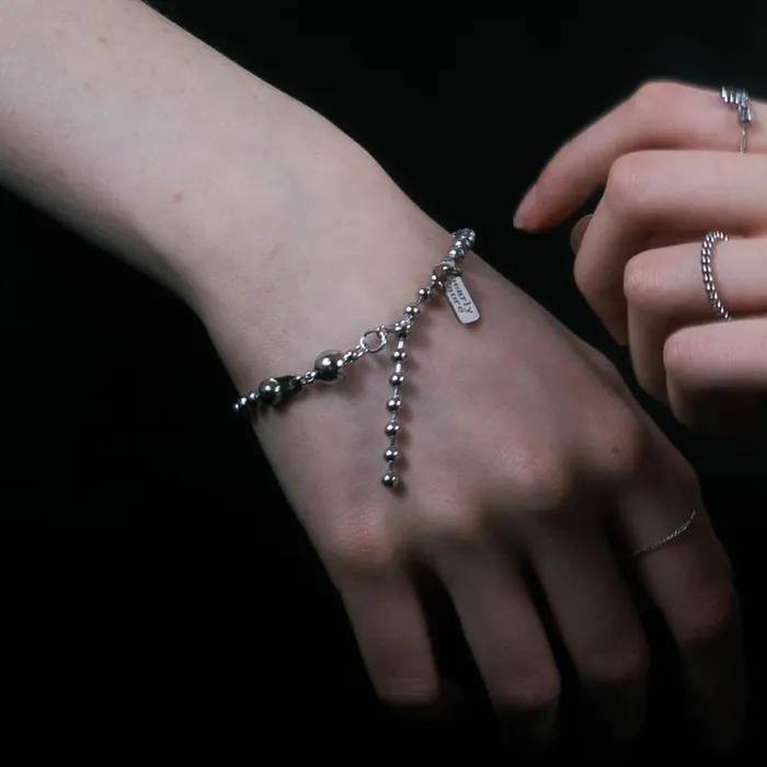 Bold Ball Chain Magnet Bracelet_PM25B005SS