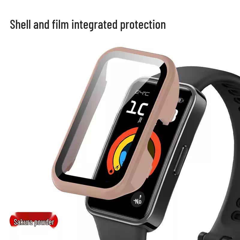 Huawei Band 10/9/8 Watch Full-Coverage Anti-Drop Protective Case with Integrated Film