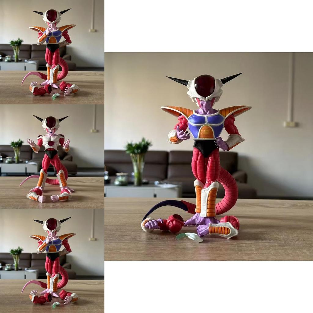 Stunning Seven Dragon Balls Gk Frieza First Form Figurine Pvc Collectible Model