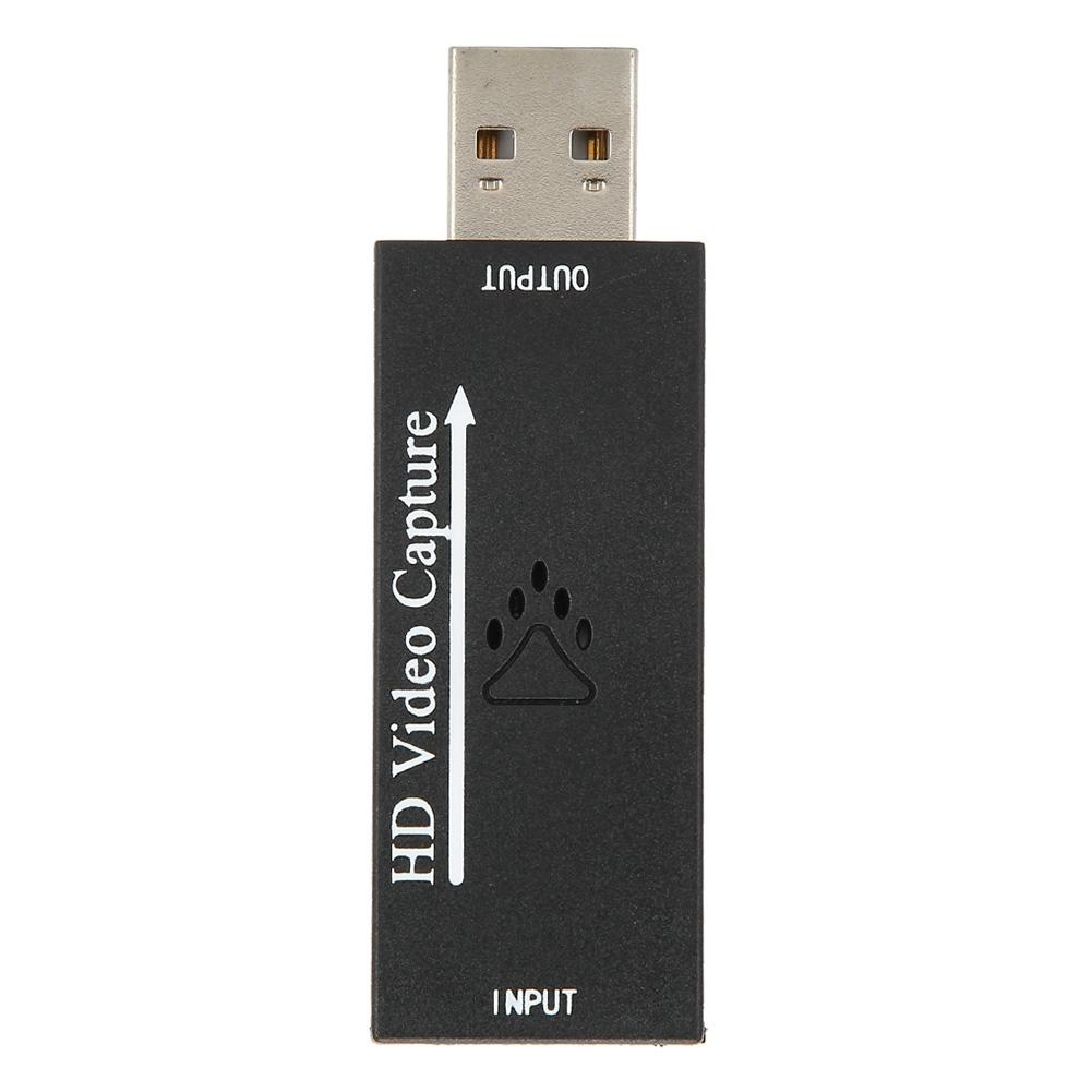 USB2.0 HDMI 1 Way Video Capture Card Live Broadcast Recording Box Support for OBS