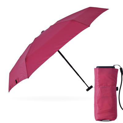 AMVEL FLATLITE Micro Folding 91x52cm UV A2752 Umbrella, Ultra-Small, 14.8cm, Lightweight, 175g, Pocket-Sized, Compact, Water-Repellent, Easy-Dry,