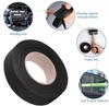 15M Heat Resistant Tape Coroplast Adhesive Automotive Cloth Tape For Car Cable Harness Wiring Fabric Loom Electrical Heat Tapes
