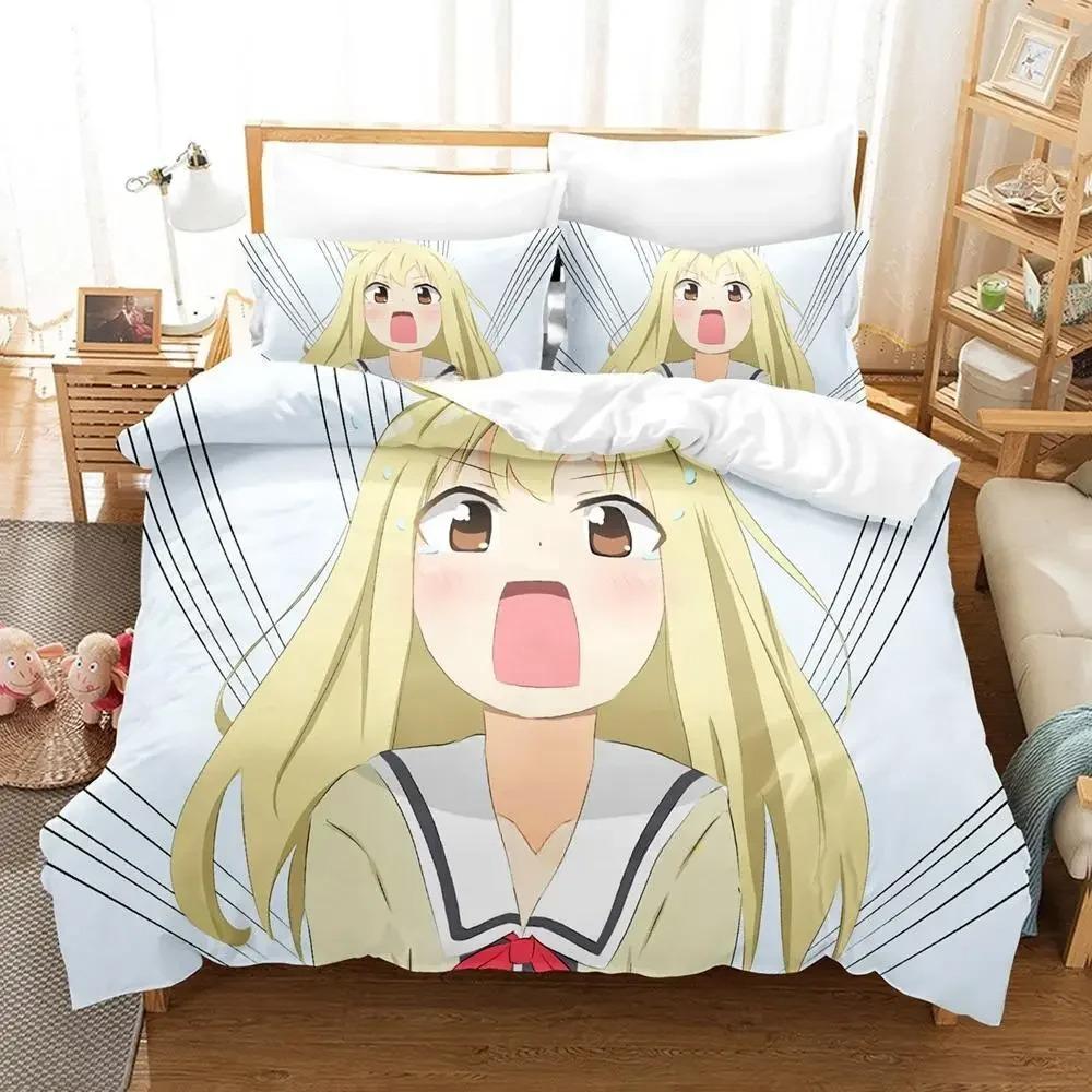 Aho Girl Bedding Set Single Twin Full Queen King Size Bed Set Adult Kid Bedroom Duvet Cover Sets 3D Print  Bed Sheet
