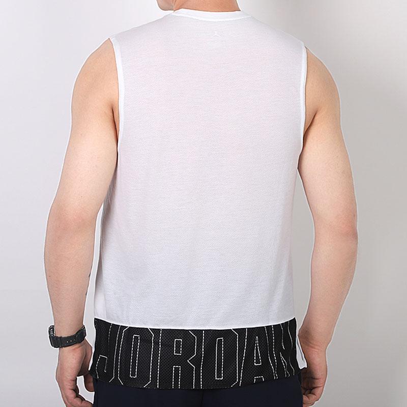 Jordan Basketball Training Sleeveless Vest Men Tops White CJ4576-100