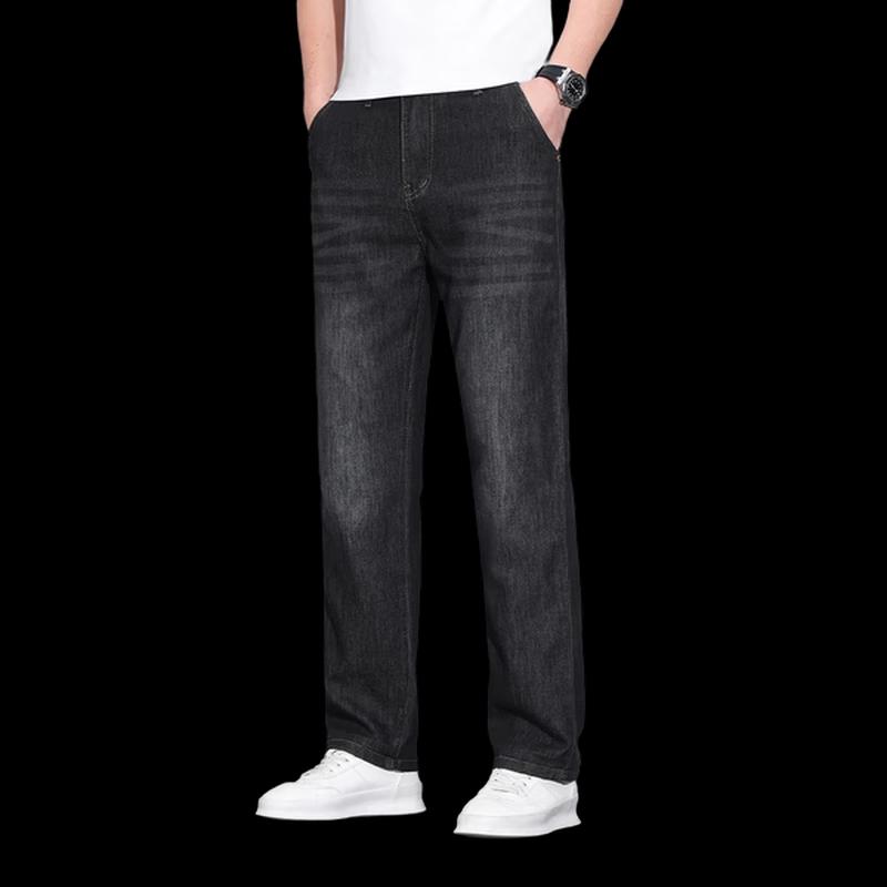 JEEP Men's Relaxed Fit Straight-Leg Jeans