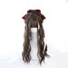 Bybrana Ladies Lolita Bangs Wavelength Hair Cute Synthetic Hair Wig High Temperature