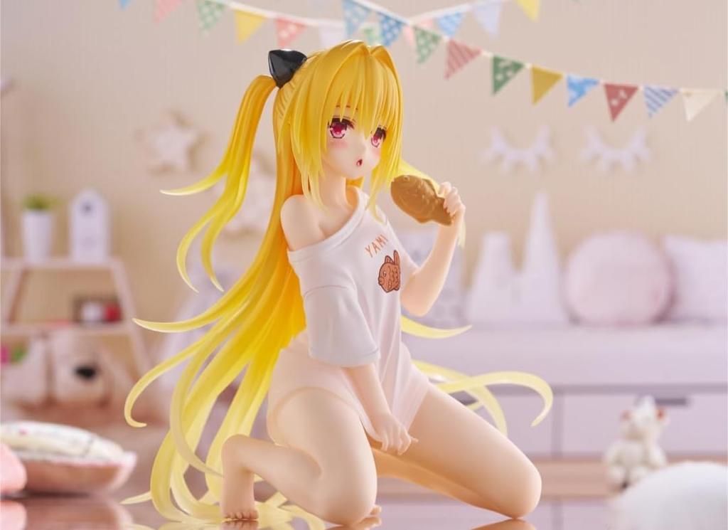 Golden Darkness Figure To Love-Ru Darkness Desktop Cute Loungewear Ver. Official Approx. 13cm