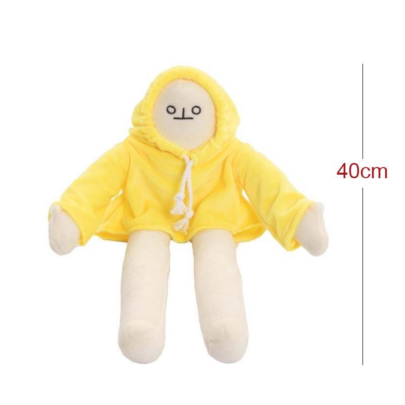 

65 см 40 см 18 см банан человек мягкие игрушки кукла плюшевый снятие стресса аниме плюшевый мягкий банан Yellow-40cm