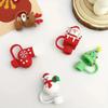 1-100PCSChristmasStraw DustCap 10mm Glass Straw Stopper Universal Water Bottle Reusable Cup Cover Accessories Holiday Party Gift