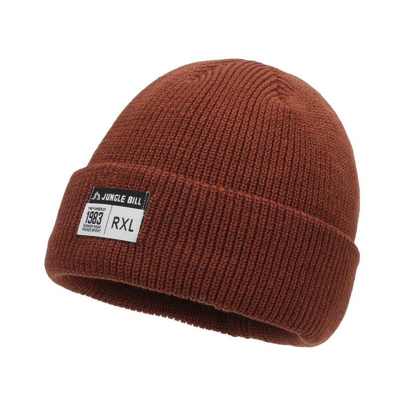 

Jungle Bill Winter Wool Hat: Warm, Elastic, Non-Binding, Fits All Head Sizes One Size Adjustable коричневий