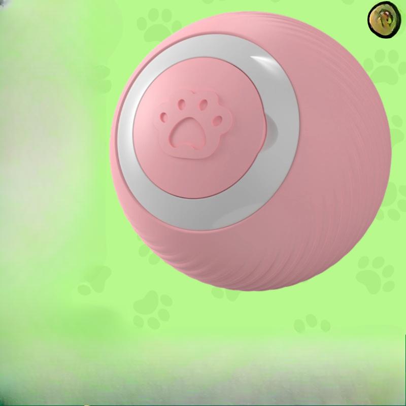 

Игрушка для домашних животных, мяч, катящийся трекбол, перезаряжаемый, автоматический, забавный артефакт для кошек, саморазвлечение и устойчивый к укусам, забавный мяч для кошек 42*42*42cm