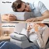 Universal 2-in-1 Tablet Pillow Holder Foldable Multi-angle Adjustment Tablet Stand Soft with Pocket Reading Pillow Stand