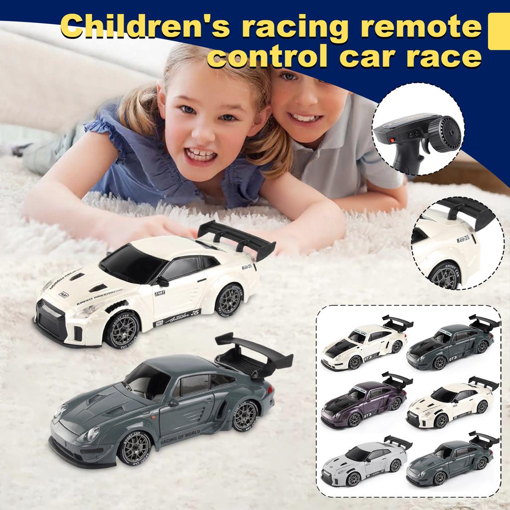 Children's Racing Remote Control Racing Car Four-wheel Drive Half-scale High-speed Drift Car Boy Remote Control Car Toy