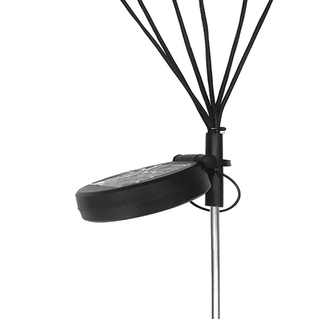 Solar Garden Lights 6 LED Firefly Solar Lights for Outside IP65 Waterproof Solar Swaying Outdoor Lig