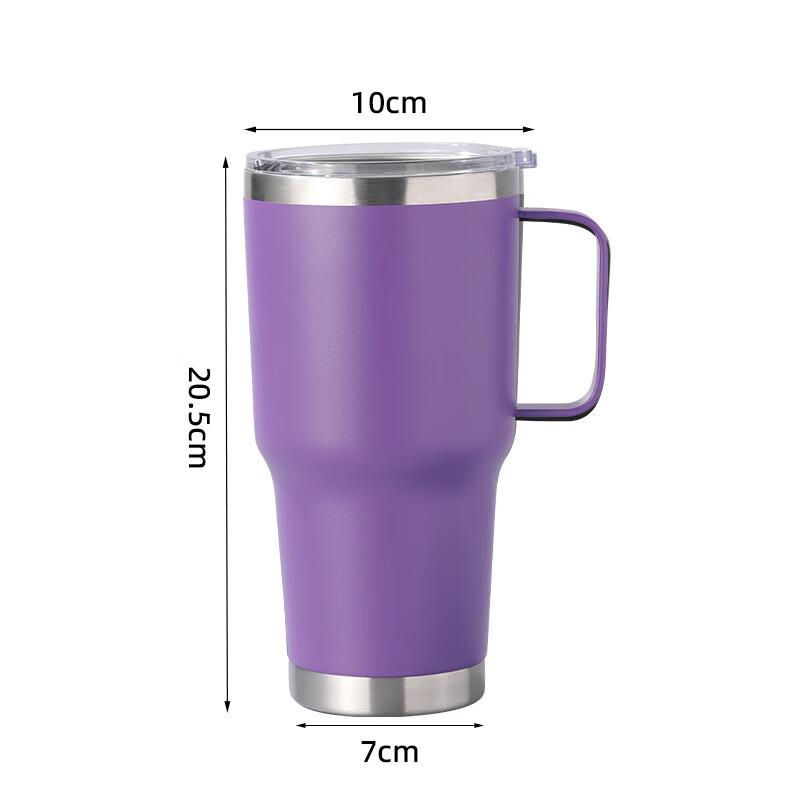 Zhiyue 30 304 Stainless Steel Insulated Straw Car Mug