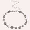 New  Carved Retro Waist Chain for Women's Metallic Elegant Classic
