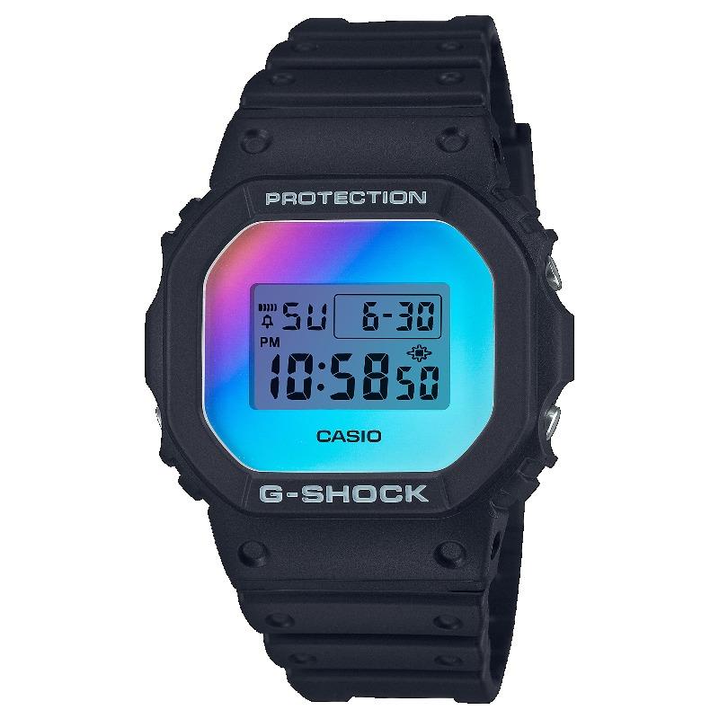 

Casio G-SHOCK Men s Resin 200M Water Resistant Shock Resistant Alarm Quartz Watch DW-5600SR-1 чёрный
