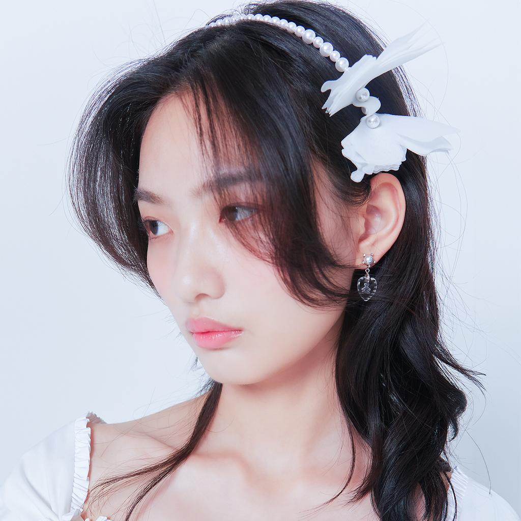 Lovuee White Butterfly Hairband