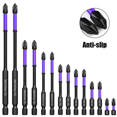 Strong Magnetic Phillips Bit Non-slip Anti-shock Batch Head Portable Screwdriver Bit