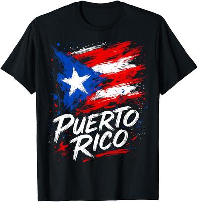 Puerto Rico Flag Hispanic Heritage Month Boricua Rican Tees Unisex T-Shirts