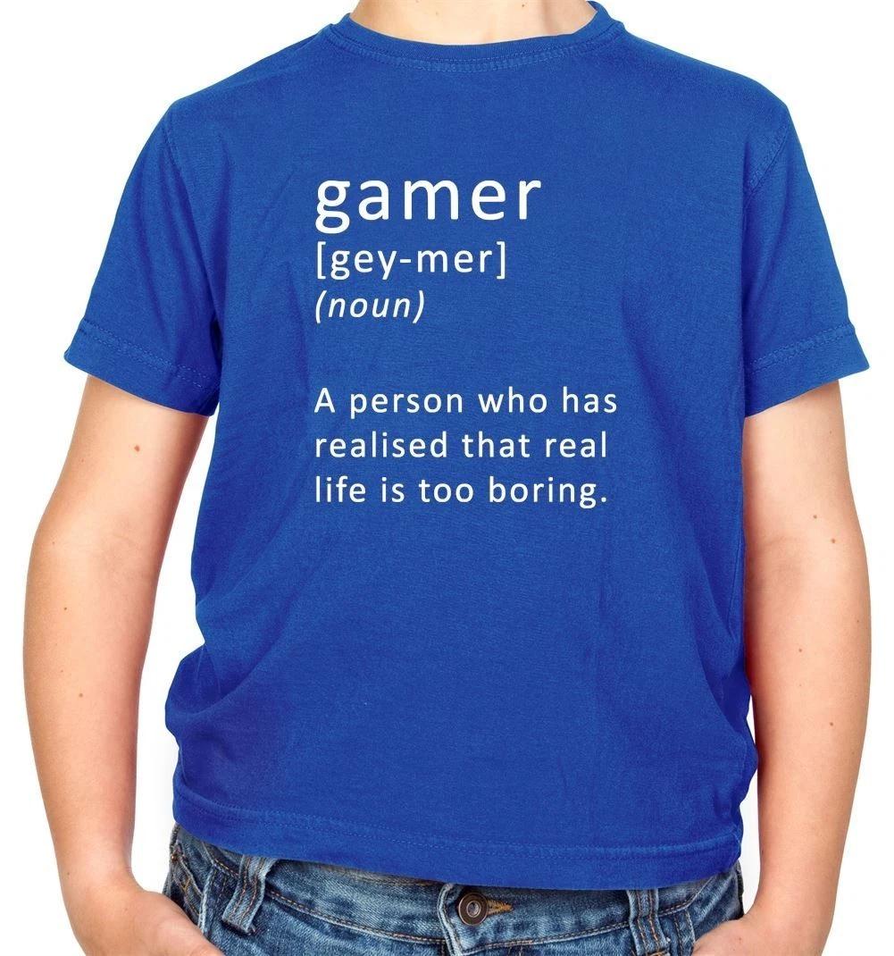 

Funny Definition Gamer - Kids T-Shirt - Gaming Online PC Retro Arcade Game 130
