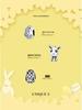 Ziyun Silver S925 Easter Egg Pendant: Fashionable, Openable, DIY Beaded Accessory SCC1465