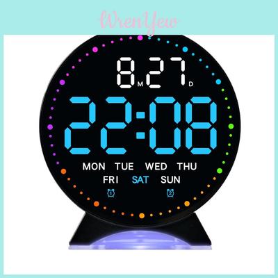 Multifunction Digital Alarm Clock With Night Light And Date Display For Bedroom