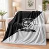Leeds United Football Printed Flannel Blanket Warm Comfort Bed Throw For Indoor Home Decoration