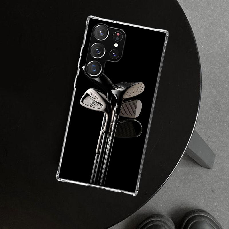 Modern Golf Sports Phone Case Cover for Samsung Galaxy S26 S25 Edge S24 S23 Ultra S22 Plus S21 FE S20 + Art Customized Fundas Ga