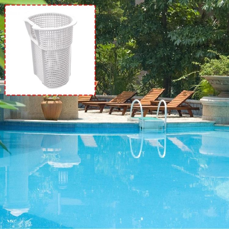 Skimmer Filter Basket Replacement SPX1500LX Pool Skimmer Basket Maintenance Equipment Debris Leaves Collector