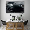 Porsches 996 Black Car Sportscar Posters Canvas Printed Home Decor Wall Art Living Room Decorations Artwork Paintings No Framed